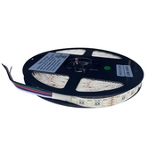 25FT RGBW+CCT LED Strip Light, SMD 5050, 60 LEDs/M, 24V, IP20 Indoor Light Strip, UL Listed, Multicolor